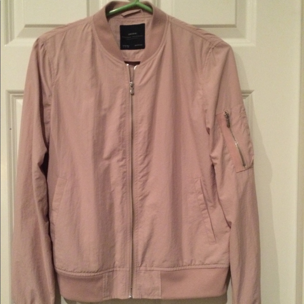 Zara Basic Light Bomber Jacket - image 1